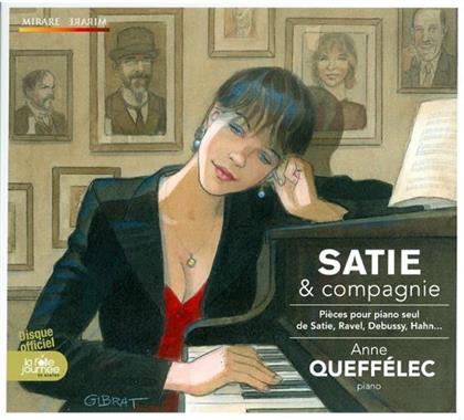 Anne Queffelec & Satie / Hahn / Debussy / Koechlin / + - Klavierwerke