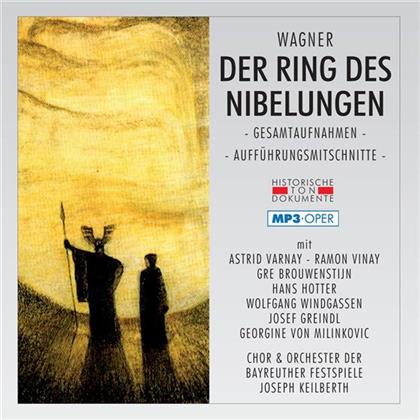 Keilberth Joseph / Bayreuther Festspiele & Richard Wagner (1813-1883) - Ring Des Nibelungen - Mp3 (2 CDs)