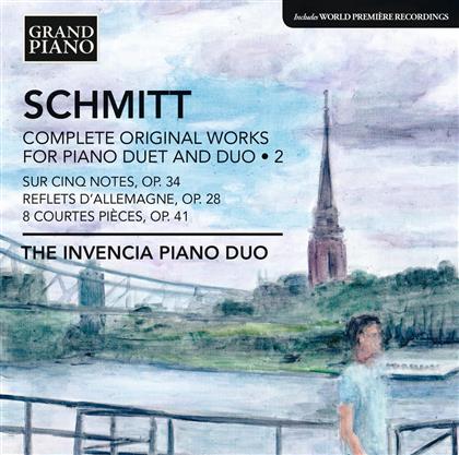 Invencia Piano Duo & Florent Schmitt - Complete original Works for Piano Duet and Duo Vol. 2