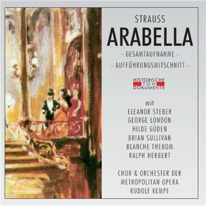 Kempe Rudolf / Steber / Metropolitan & Richard Strauss (1864-1949) - Arabella (2 CDs)