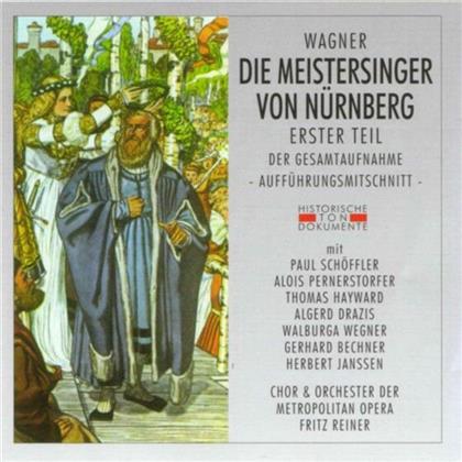Reiner Fritz / Schöffler / Metropolitan & Richard Wagner (1813-1883) - Meistersinger Von Nürnberg Teil 1 (2 CDs)