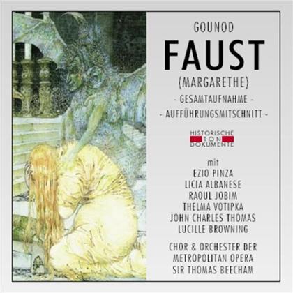 Beecham Sir Thomas / Pinza /Metropolitan & Charles Gounod - Faust (Margarethe) (2 CDs)