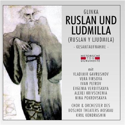 Kondrashin Kiril / Firsova / Bolshoi Th. & Michail Glinka (1804-1857) - Ruslan Und Ludmilla (2 CDs)