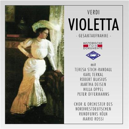 Rossi Mario / Ndw Rfo Köln & Giuseppe Verdi (1813-1901) - Violetta (2 CDs)