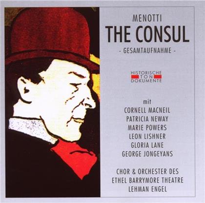 Engel Lehman / Ethel Barrymore Theatre & Gian Carlo Menotti (1911-2007) - The Consul (2 CDs)
