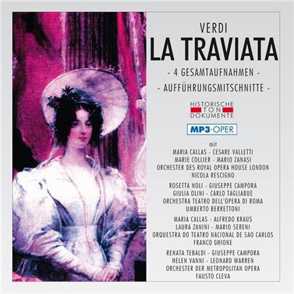 Royal Opera House London & Giuseppe Verdi (1813-1901) - La Traviata - 4 Gesamtaufn. - Mp3 (2 CDs)