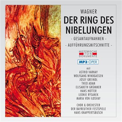 Knappertsbusch Hans / Bayreuther Festsp. & Richard Wagner (1813-1883) - Ring Des Nibelungen Mp3 Op (2 CDs)