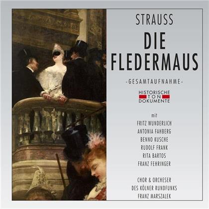 Marszalek Franz / Wunderlich / Kölner Rf & Richard Strauss (1864-1949) - Fledermaus (Ohne Dialoge) (2 CDs)