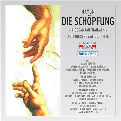 Jochum / Krauss / Keilberth / Horenstein & Joseph Haydn (1732-1809) - Schöpfung - 4 Gesamtaufn. Mp3 (2 CDs)