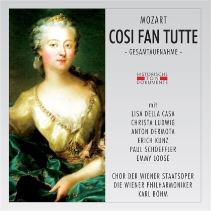 Lisa Della Casa, Wolfgang Amadeus Mozart (1756-1791), Karl Böhm & Wiener Philharmoniker - Cosi Fan Tutte (2 CDs)