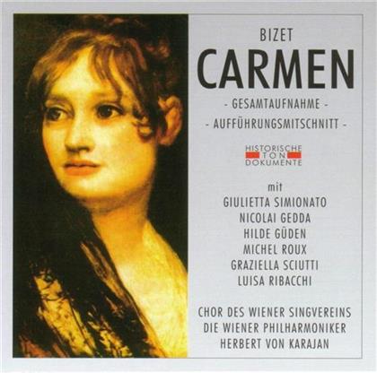 Nicolai Gedda, Georges Bizet (1838-1875), Herbert von Karajan & Wiener Philharmoniker - Carmen (2 CDs)