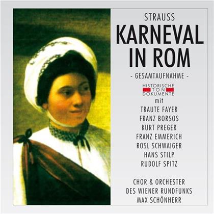 Schönherr Max / Fayer / Wiener Rfo & Johann Strauss - Karneval In Rom (2 CDs)