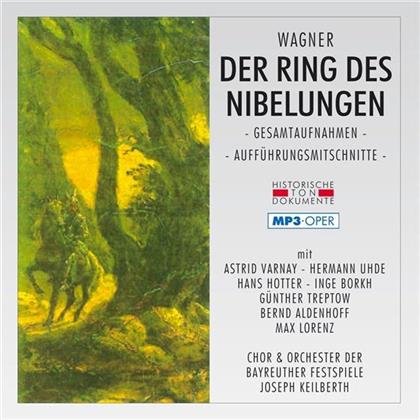 Keilberth Joseph / Varnay/Bayreuther Fe. & Richard Wagner (1813-1883) - Ring Des Nibelungen - Mp3 (2 CDs)