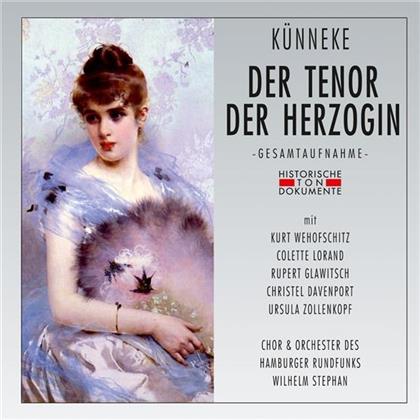 Stephan Wilhelm / Hamburger Rfo & Eduard Künneke - Tenor Der Herzogin (2 CDs)