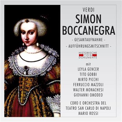 Rpossi Mario / Gencer / Teatro San Carlo & Giuseppe Verdi (1813-1901) - Simon Boccanegra (2 CDs)