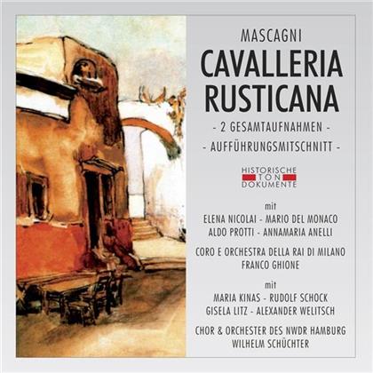 Schüchter Wilhelm / Nicolai / Nwdr & Pietro Mascagni (1863-1945) - Cavalleria Rusticana (2 CDs)