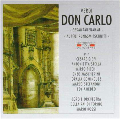 Rossi Mario / Siepi / Rai Di Torino & Giuseppe Verdi (1813-1901) - Don Carlo (2 CDs)