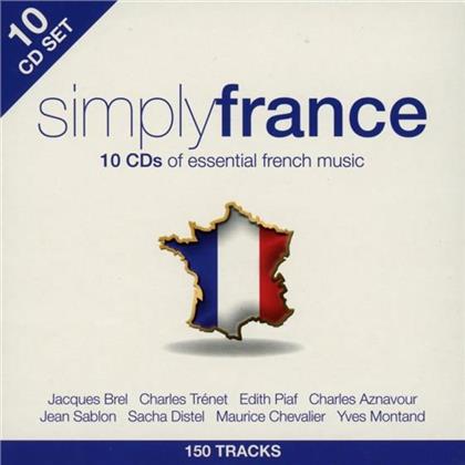 Simply France - Various (10 CDs)