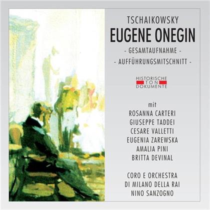 Sanzogno Nino / Carteri / Rai Milano & Peter Iljitsch Tschaikowsky (1840-1893) - Eugene Onegin (2 CDs)