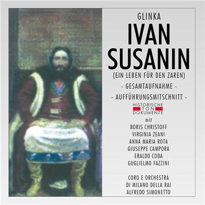 Simonetto Alfredo / Zeani / Rai Milano & Michail Glinka (1804-1857) - Ivan Susanin (Leben Für Den Zaren) (2 CDs)