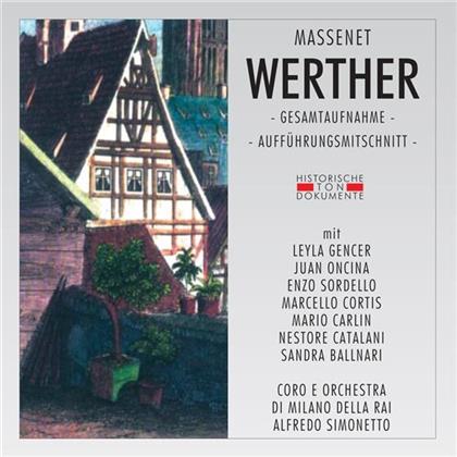 Simonetto Alfredo / Rai Milano & Jules Massenet (1842-1912) - Werther (2 CDs)