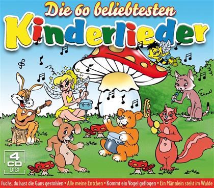 60 Beliebtesten Kinderlieder - Various (4 CDs)