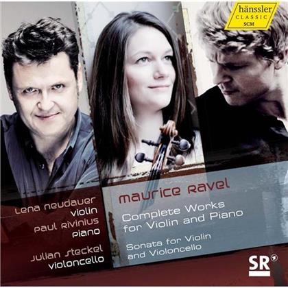 Neudauer Lena / Rivinius Paul / Steckel & Maurice Ravel (1875-1937) - Complete Works For Violin And Piano