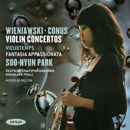 Park Soo-Hyun / Milton Nicolas / Staats. & Wieniawski / Conus / Vieuxtemps - Violin Concertos / Fantasia Appassionata