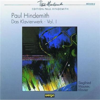 Siegfried Mauser & Paul Hindemith (1895-1963) - Klavierwerk Vol. I