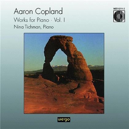 Nina Tichman & Aaron Copland (1900-1990) - Works For Piano Vol. 1