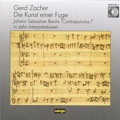 Gerd Zacher & Bach Johann Sebastian - Zacher Gerd - Kunst Einer Fuge (Contrapunctus I Var.)