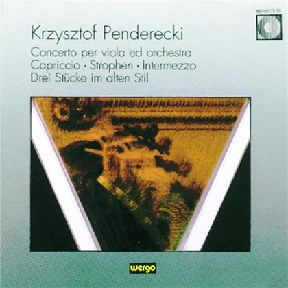 Zimmermann Tabea / Pedzialek / Duczmal, & Krzysztof Penderecki (*1933) - Concerto Per Viola & Orchestra / Capr. +