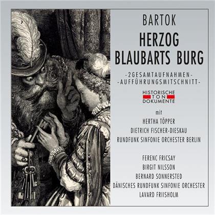 Fricsay Ferenc / Friisholm Lavard / & Béla Bartók (1881-1945) - Herzog Blaubarts Burg - 2 Gesamtaufn. (2 CDs)
