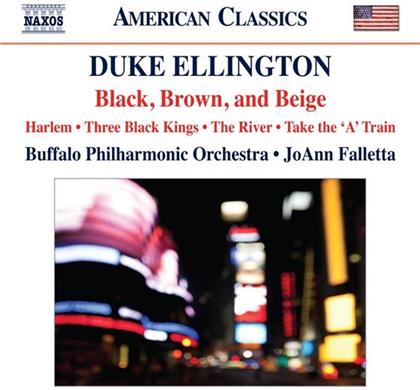 Andolina Sal, Duke Ellington, JoAnn Falletta, Tony Di Lorenzo & Buffalo Philharmonic Orchestra - Black, Brown & Beige - Naxos American Classics