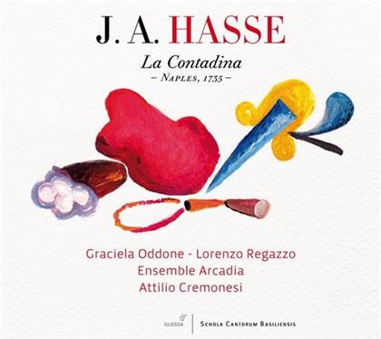 Ensemble Arcadia, Johann Adolf Hasse (1699-1783), Graciela Oddone & Lorenzo Regazzo - La Contadina