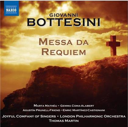 Marta Matheu, The Joyful Company Of Singers, Giovanni Petronius Bottesini (1821 - 1889), Thomas Martin & The London Philharmonic Orchestra - Messa Da Requiem