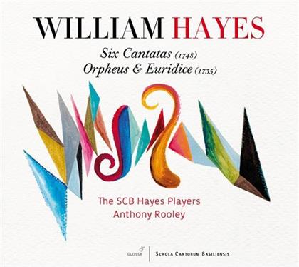 Scb Hayes Players, William Hayes (1708-1777) & Anthony Rooley - Six Cantatas Set To Musick - 6 Kantaten / Orpheus & Euridice