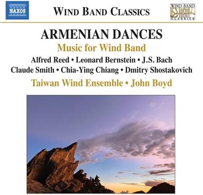 Taiwan Wind Ensemble, Alfred Reed, Leonard Bernstein (1918-1990), Johann Sebastian Bach (1685-1750), … - Armenian Dances - Music For Wind Band