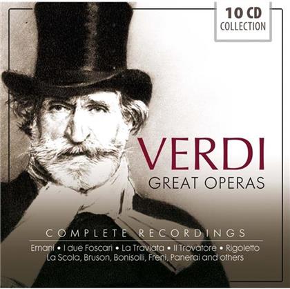 Coro Da Camera Di Bratislava & Giuseppe Verdi (1813-1901) - Ernani, I Due Foscari, Rigoletto (10 CDs)