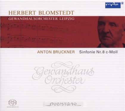 Anton Bruckner (1824-1896), Herbert Blomstedt & Gewandhausorchester Leipzig - Sinfonie Nr8 C-Moll (2 SACDs)