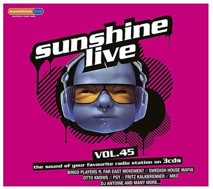 Sunshine Live - Vol.45 (3 CDs)
