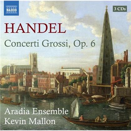 Aradia Ensemble & Georg Friedrich Händel (1685-1759) - Concerti Grossi Op.6 (3 CDs)
