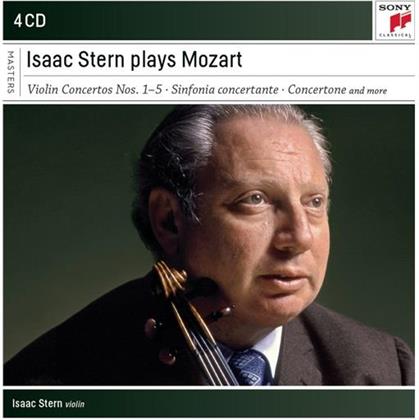 Isaac Stern & Wolfgang Amadeus Mozart (1756-1791) - Isaac Stern Plays Mozart (4 CDs)