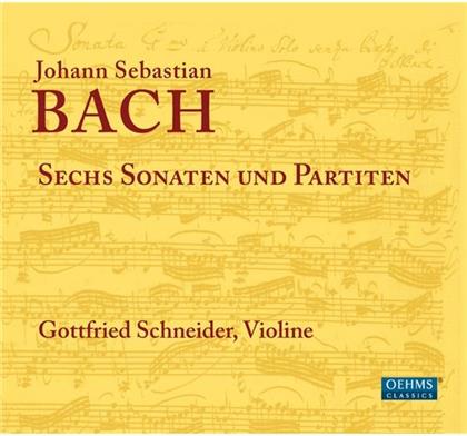 Gottfried Schneider & Johann Sebastian Bach (1685-1750) - Violinsonaten (2 CDs)