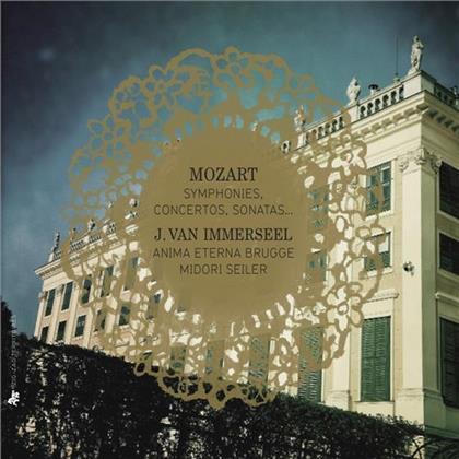 Anima Eterna Brugge / Seiler Midori & Wolfgang Amadeus Mozart (1756-1791) - Sinfonien, Konzerte & Sonaten (6 CDs)