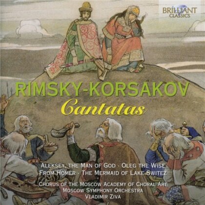 Nikolai Rimsky-Korssakoff (1844-1908), Vladimir Zima, Tatiana Fedotova & Moscow Symphony Orchestra - Kantaten