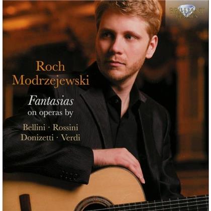 Mauro Giuliani (1781-1829), Napoléon Coste (1805-1883), Luigi Legnani (1970-1877), Jan Nepomuken Borboricz, Caspar Joseph Mertz (1806-1856), … - Fantasien auf Opern von Bellini, Rossini, Donizetti und Verdi arrangiert für Gitarre solo