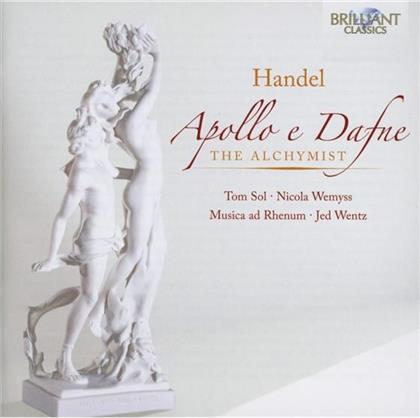 Georg Friedrich Händel (1685-1759), Jed Wentz, Nicola Wemyss & Tom Sol - Kantate: Apollo E Dafne, Schauspielmusik zu The Alchymist