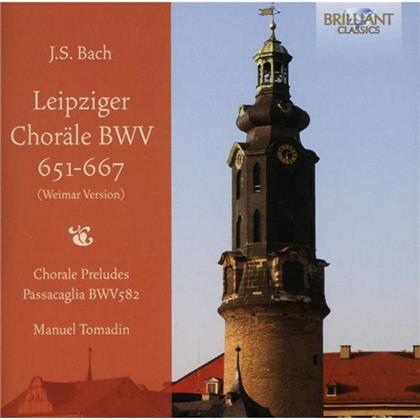 Johann Sebastian Bach (1685-1750) & Manuel Tomadin - Leipziger Choraele