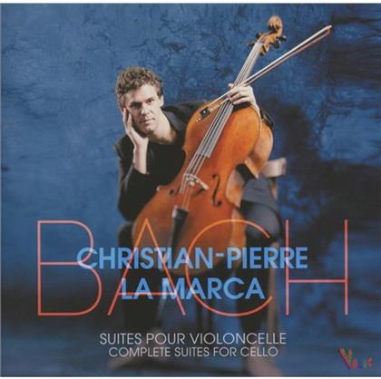 Christian-Pierre La Marca & Johann Sebastian Bach (1685-1750) - Bach 6 Suites Pour Violoncelle (2 CDs)